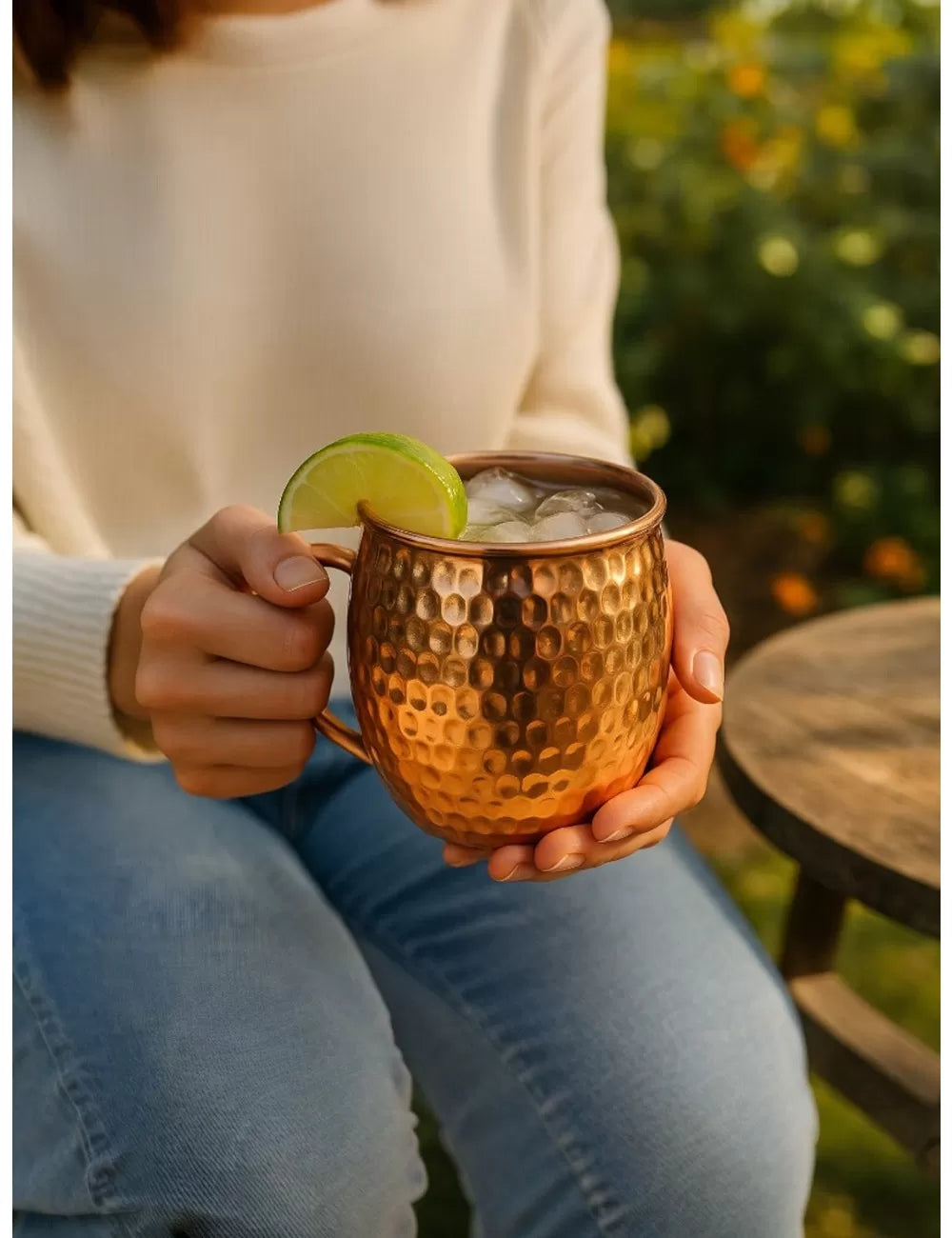 100% Copper Moscow Mule Mug 400ml
